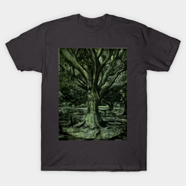 Live Oak Tree T-Shirt by MuseMints